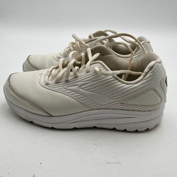Brooks Addiction Walker 2 Womens Size 8.5 Wide D White Walking Shoes 1203071D142 - Picture 11 of 14